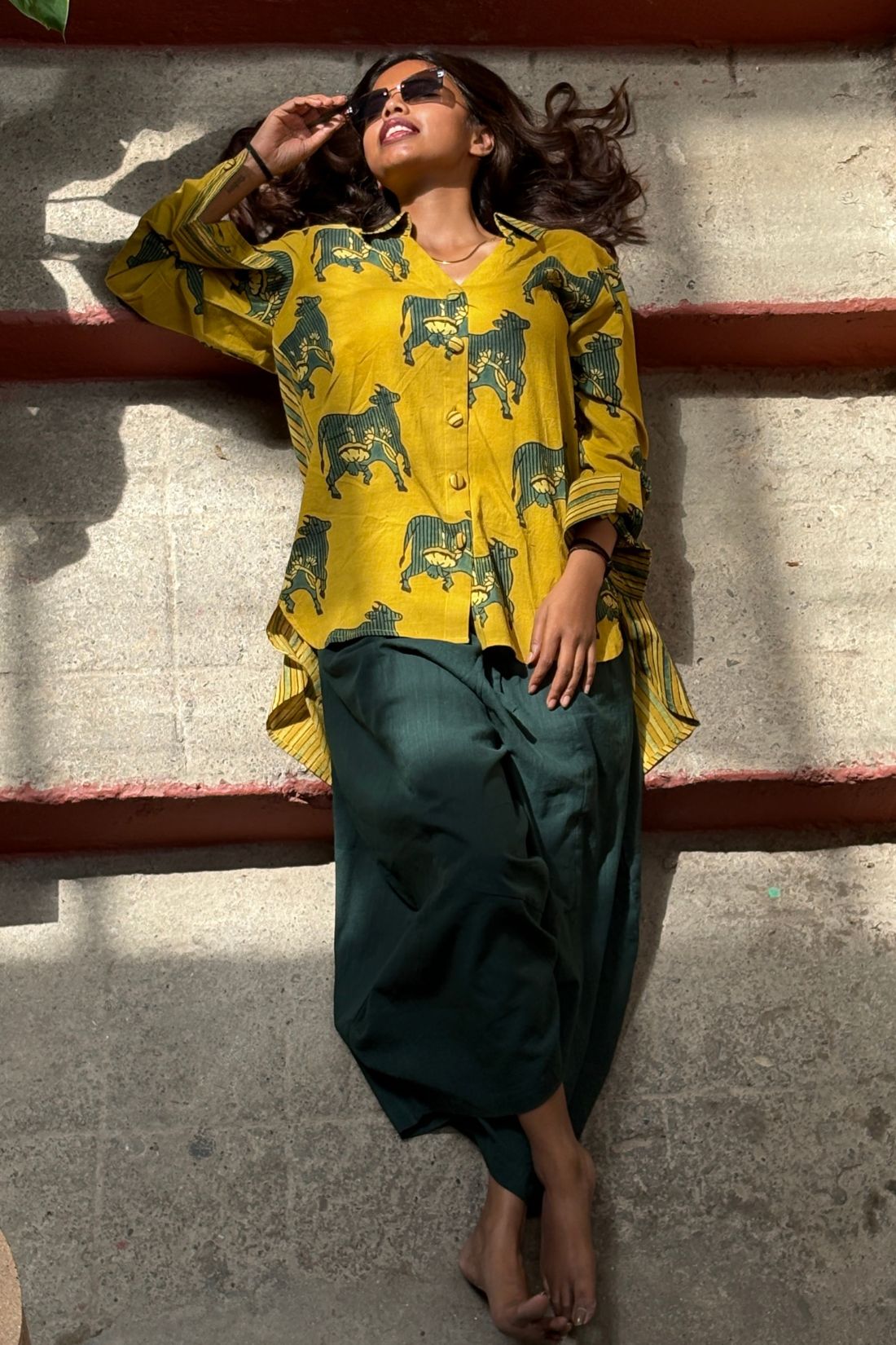 AJRAKH PURE COTTON CO-ORD SET