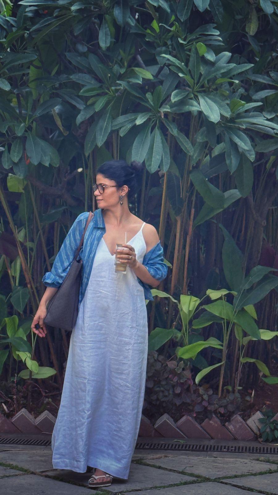 LINEN DRESS