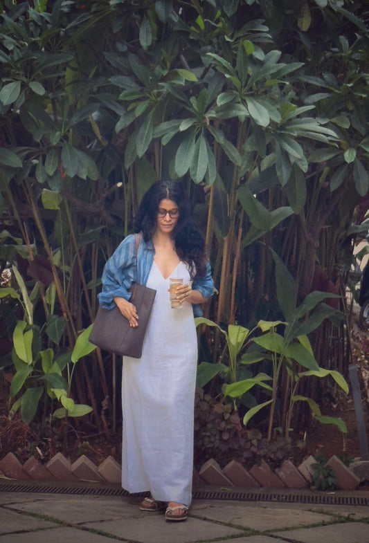 LINEN DRESS