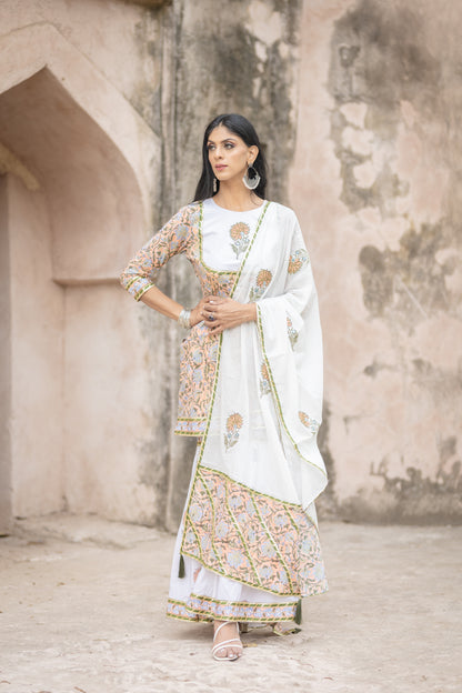 Block Printed Suit